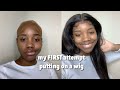 INSTALLING A FULL LACE WIG FOR THE FIRST TIME EVER | ft. Kendras Boutique