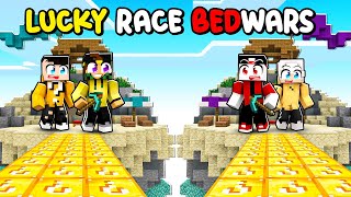 BEDWARS 2 vs 2 LUCKYRACE - MARCY BADDI vs LOCO ZEYXON MINECRAFT ITA