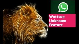 Wattsup Most Unknown Feature / Unused by users screenshot 2
