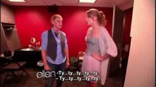 Ellen at Taylor Swift Part 1 / Ellen Gets Serious with Taylor Swift Part 1