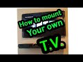 How to Mount a tv professionally (hide tv wires) How to Mount a tv professionally (hide tv wires)