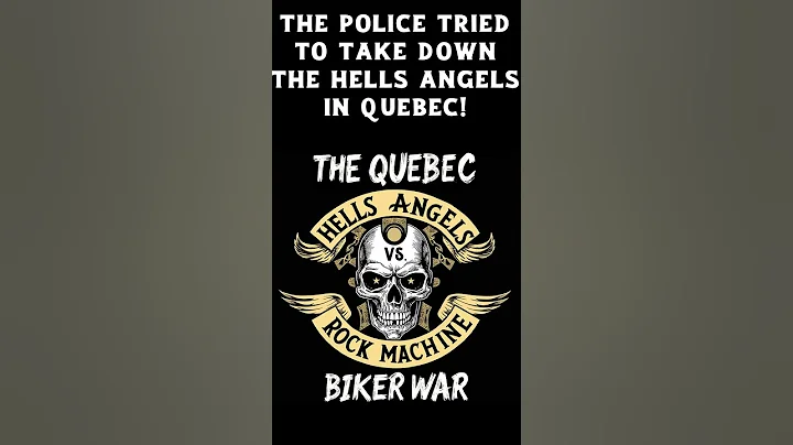THE POLICE TRIED TO TAKE DOWN THE HELLS ANGELS IN QUEBEC! #shorts  #hellsangels #crime #motorcycle