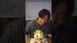 Jin celebrating Jungkook’s birthday