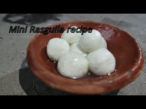 mini rasgulla|| miniature || - YouTube
