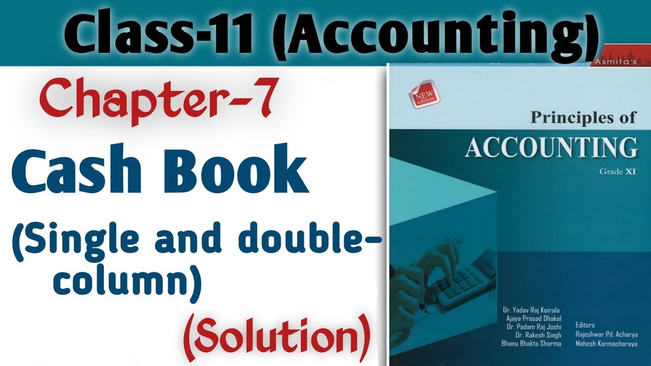 cash book class 11 assignment