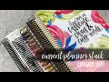 CURRENT PLANNER STACK | january 2021 planner line-up | tattooed teacher plans