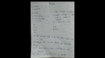 10th class F.A.3. English answer paper in 2021-2022 for government paper