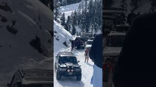 Snow Adventure Jeep Climbing 🏔️❄️ | Powerful 4x4 Off Road in Snow  #shorts #jeep #snowdrive #4x4