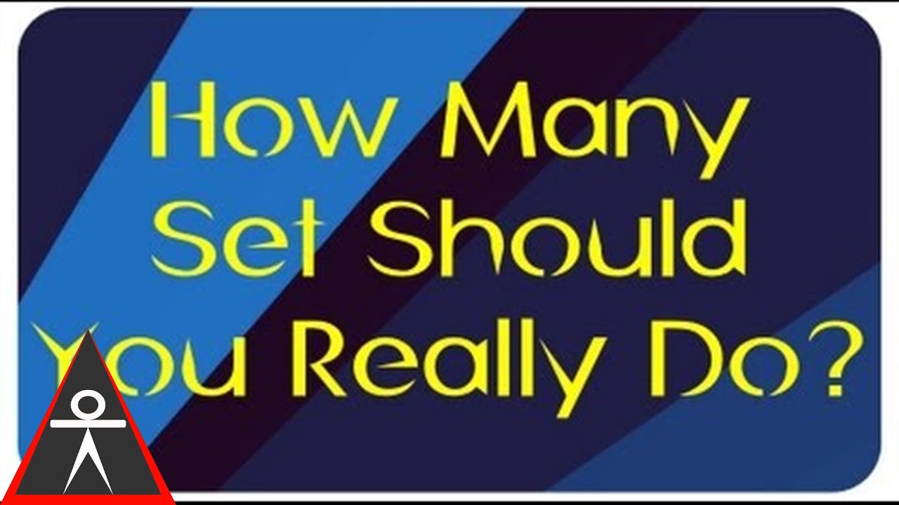 calisthenics workout program for beginners How Many Sets Should You Really Be Doing?