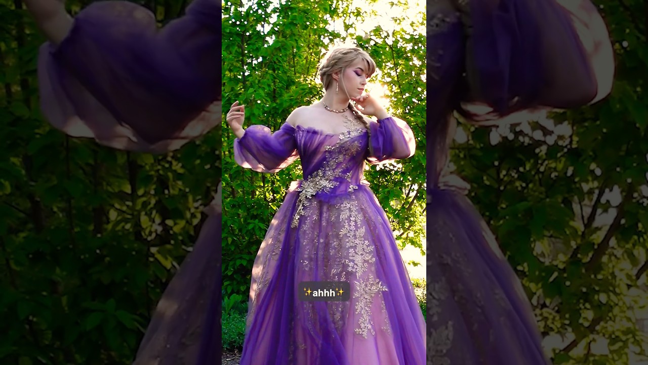 making a dress for a fantasy ball! ✨🧚‍♀️