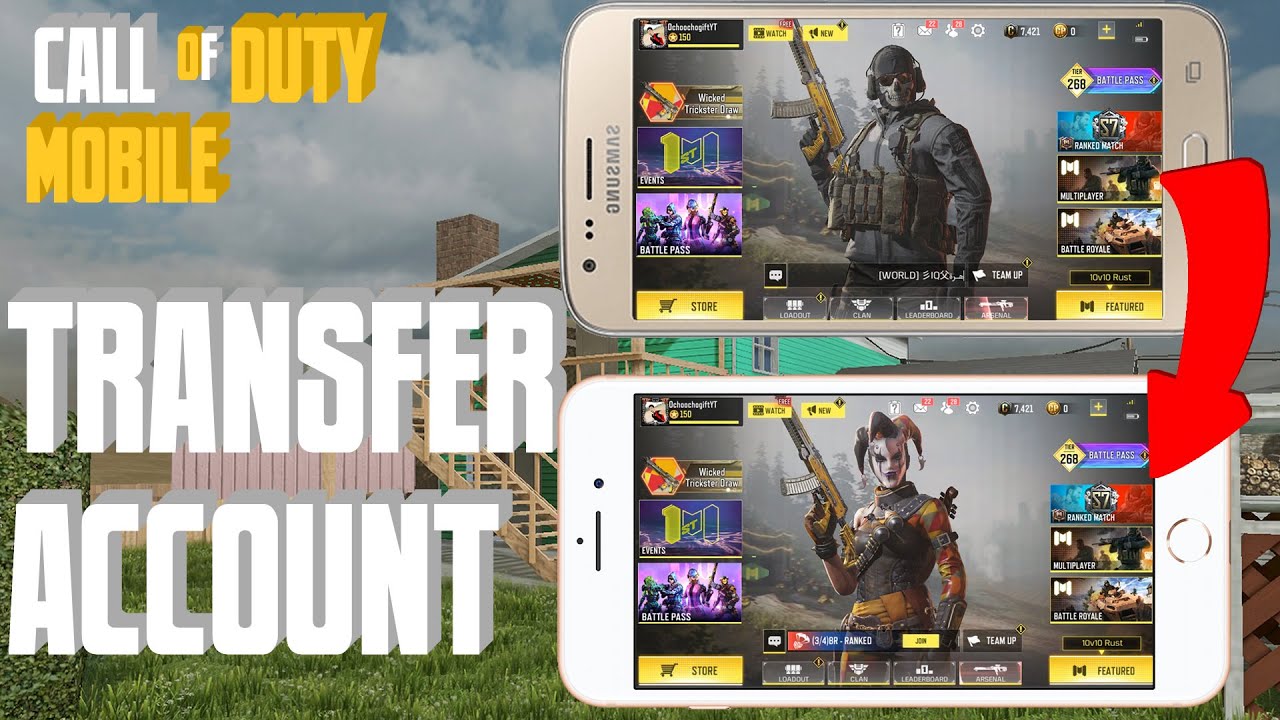 call of duty mobile account