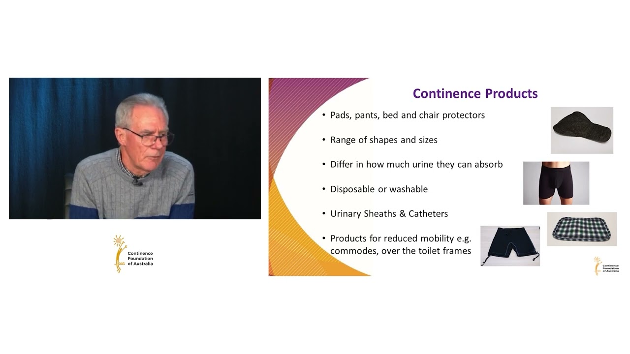 Continence products for males YouTube