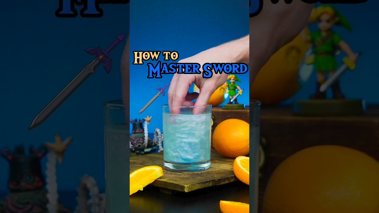 Master Sword (Cocktail Inspired by Zelda)