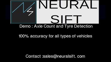 Automated Axle count for vehicles