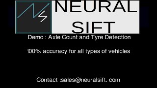 Automated Axle count for vehicles