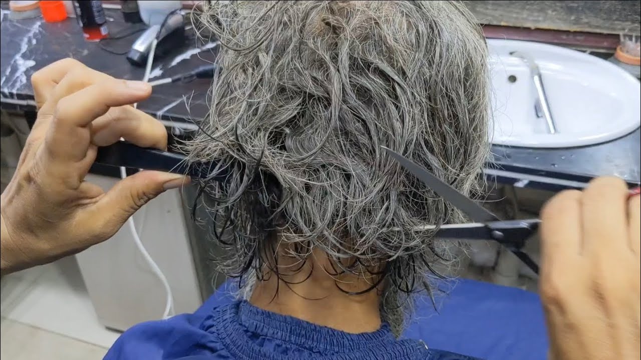 ASMR Full hair & Beard shave - you won't believe His final look #ayanmansalon 