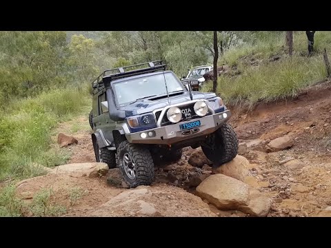 VDJ76 on Portal Axles Tackles Insane Tracks @ Swan Gully 4x4 Adventure Park