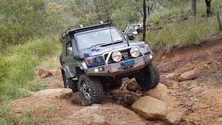 VDJ76 on Portal Axles Tackles Insane Tracks @ Swan Gully 4x4 Adventure Park