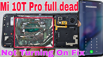 Redmi 10T Pro Dead Solution | Redmi 10 T Pro Not Turning On Fix