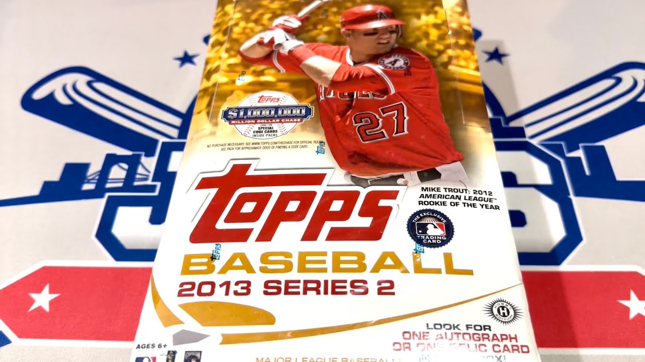 2013 TOPPS SERIES 2 BASEBALL CARDS! (Throwback Thursday) - YouTube