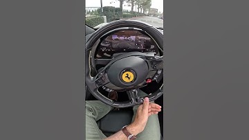 The Backup Camera for the Ferrari Roma Spider Makes No Sense