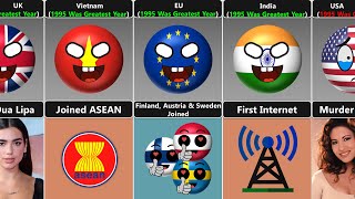 1995 Greatest or Cursed Year [Countryballs] Wealth
