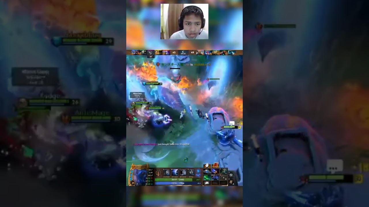 Epic open war by Kunkka X Distruptor 