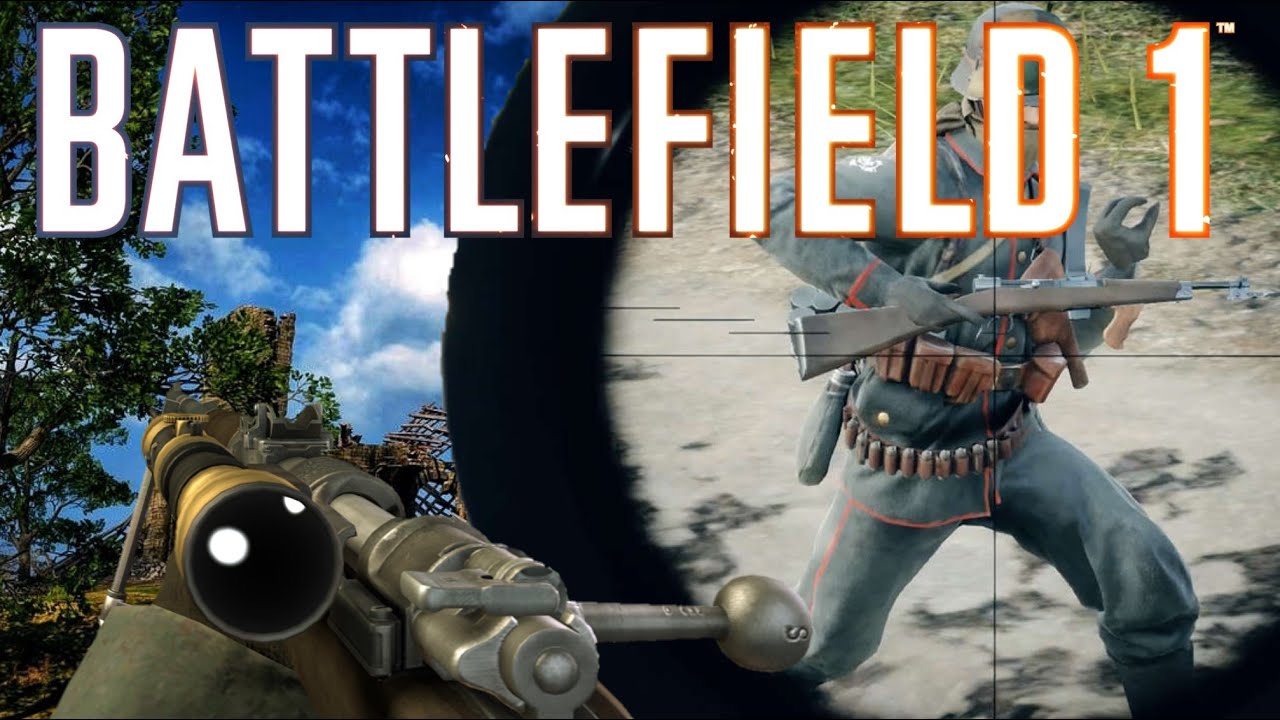 BATTLEFIELD 1 EPIC SNIPER SHOTS