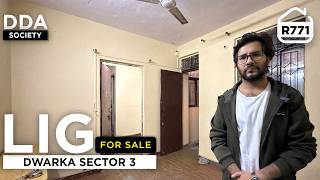 DDA Society ka 1BHK flat for rent in Dwarka Sector 3 | BRS SHOW R771
