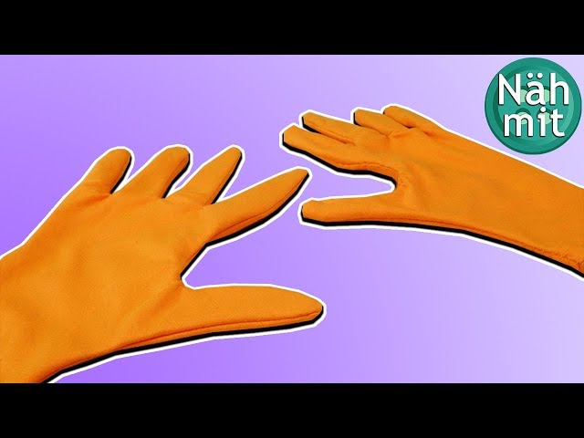 Sewing gloves without a pattern | Children and adults | Sewing for  beginners | Sew with me! - YouTube