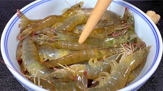 煮大虾，牢记不要用清水煮，教你饭店不外传技巧，虾肉鲜嫩还不腥