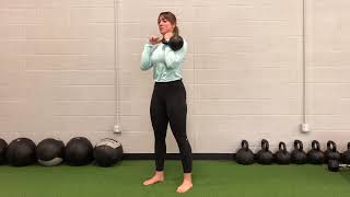 Offset Goblet Squat
