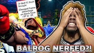 CAPCOM NERFED BALROG! SFV March Patch Notes 2022