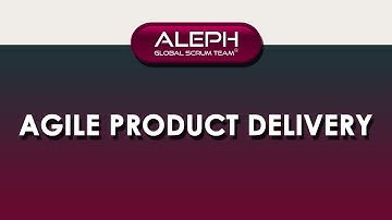 #AgileProductDelivery  | #ALEPH-GLOBAL #SCRUM TEAM ™ #scrumorg #agile #scaledagileframework #SAFe