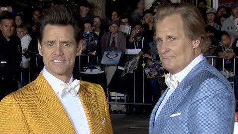 Jim Carrey & Jeff Daniels at the Dumb and Dumber To Premiere