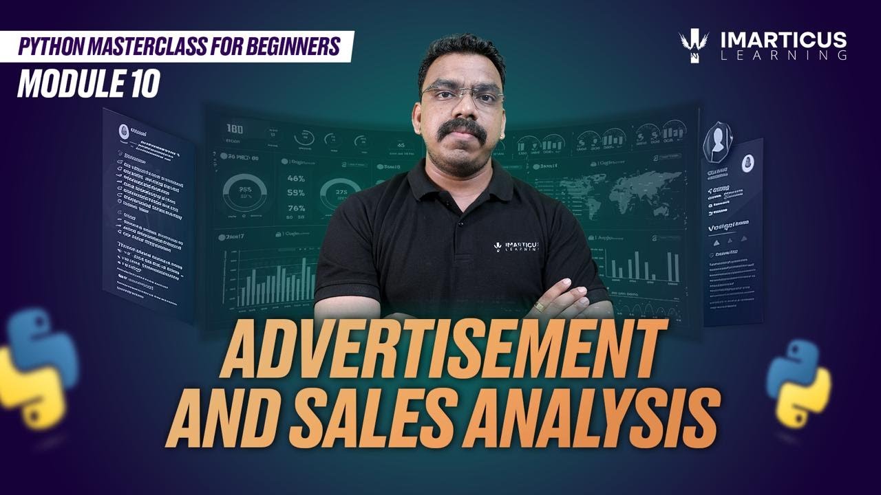 ADVERTISEMENT & SALES ANALYSIS in Python | Python for Beginners ...
