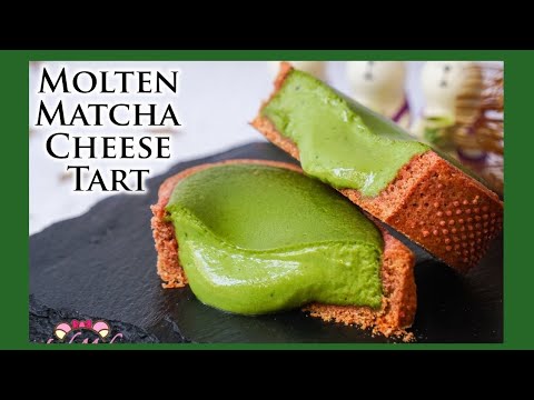 molten-matcha-cheese-tart-recipe｜ladymoko