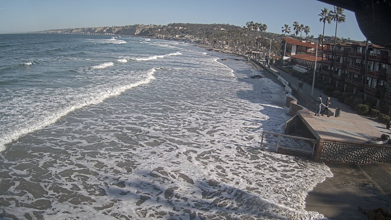 High tide Webcam La Jolla Shores Webcam San Diego, California