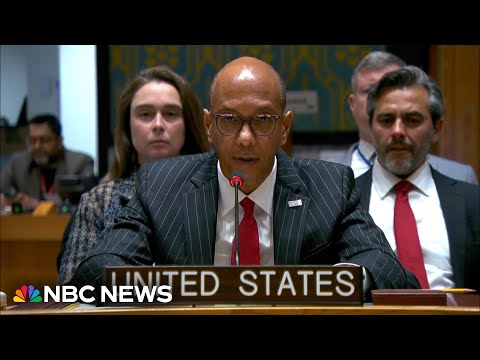 U.S. ambassador 'condemns' Iran's attack on Israel during U.N. Security Council meeting