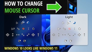 How to change mouse cursor in windows 10 or windows 11 pc | How to make cursor stylish | Description