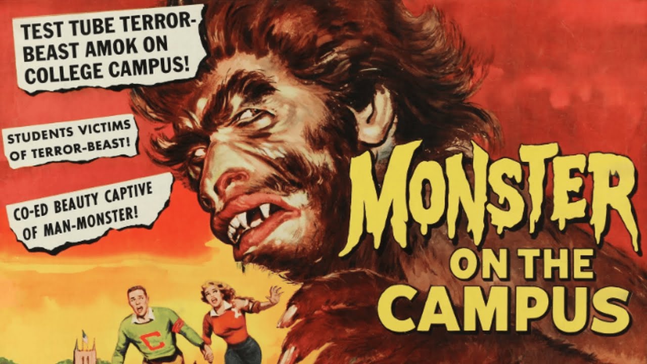 Monster on Campus - 1958 American Science Fiction Horror Film