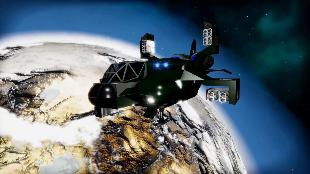 Empyrion Aliens Drop Ship YouTube