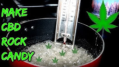 Making CBD OIL Rock Candy