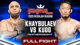 Movlid Khaybulaev vs Ryoji Kudo | PFL 1, 2023