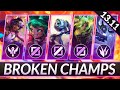 3 BROKEN Champions for EVERY ROLE RIGHT NOW - CHAMPS to MAIN for FREE LP - LoL Guide (Patch 13.11)