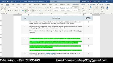 Exp19_Excel_Ch01_Cap_Ticket_Sales | Excel Chapter 1 Ticket Sales