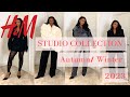 Hm studio collection autumwinter 2023 haul  shadeloso