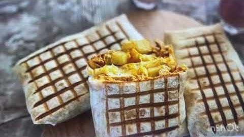 كيفية تحضير اسرع وألذ طاكوس  بدجاج رائع بكريمة الجبن 😋