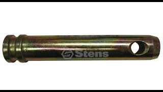 Stens Top Link Pin for Cat. 2, 1' OD, 5 1/4' L - Overview