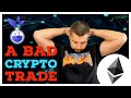 I Made A Bad Crypto Trade with my Ethereum in DeFi | IT DUMPED 🗑